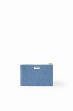 Outlet Rivedroite Paris BarbetteMediumlapochette DenimClairUpcyclé