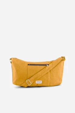 Fashion Rivedroite Paris CharlotlesacCrossbody CotonrecycléMoutarde