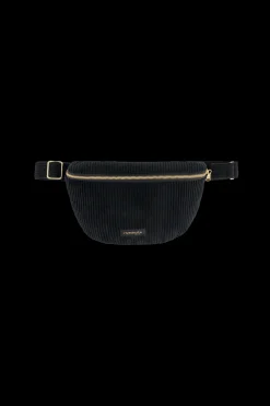 Clearance Rivedroite Paris CustineVelvetNoël24 VeloursUpcycléNoir
