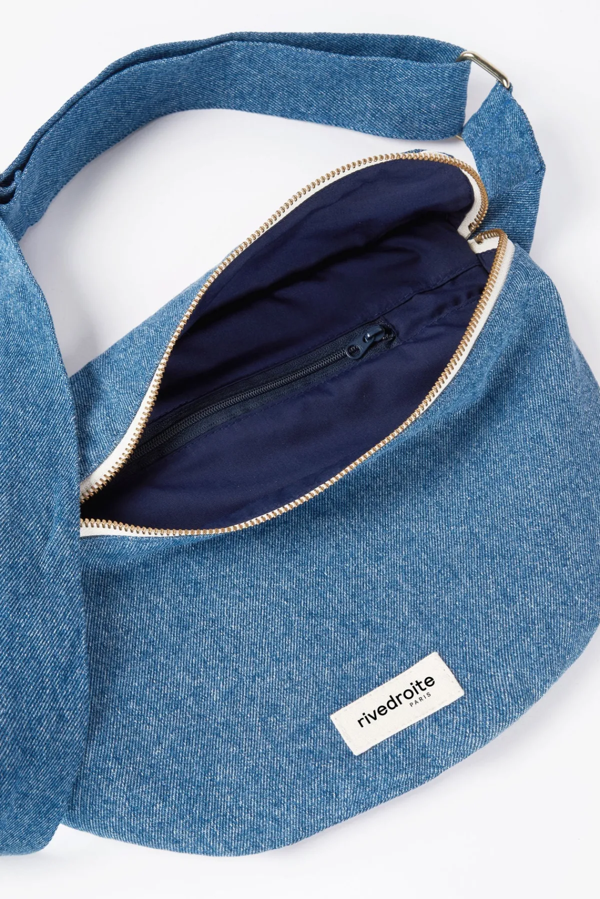 Shop Rivedroite Paris CustineXLlesacbanane DenimClairUpcyclé