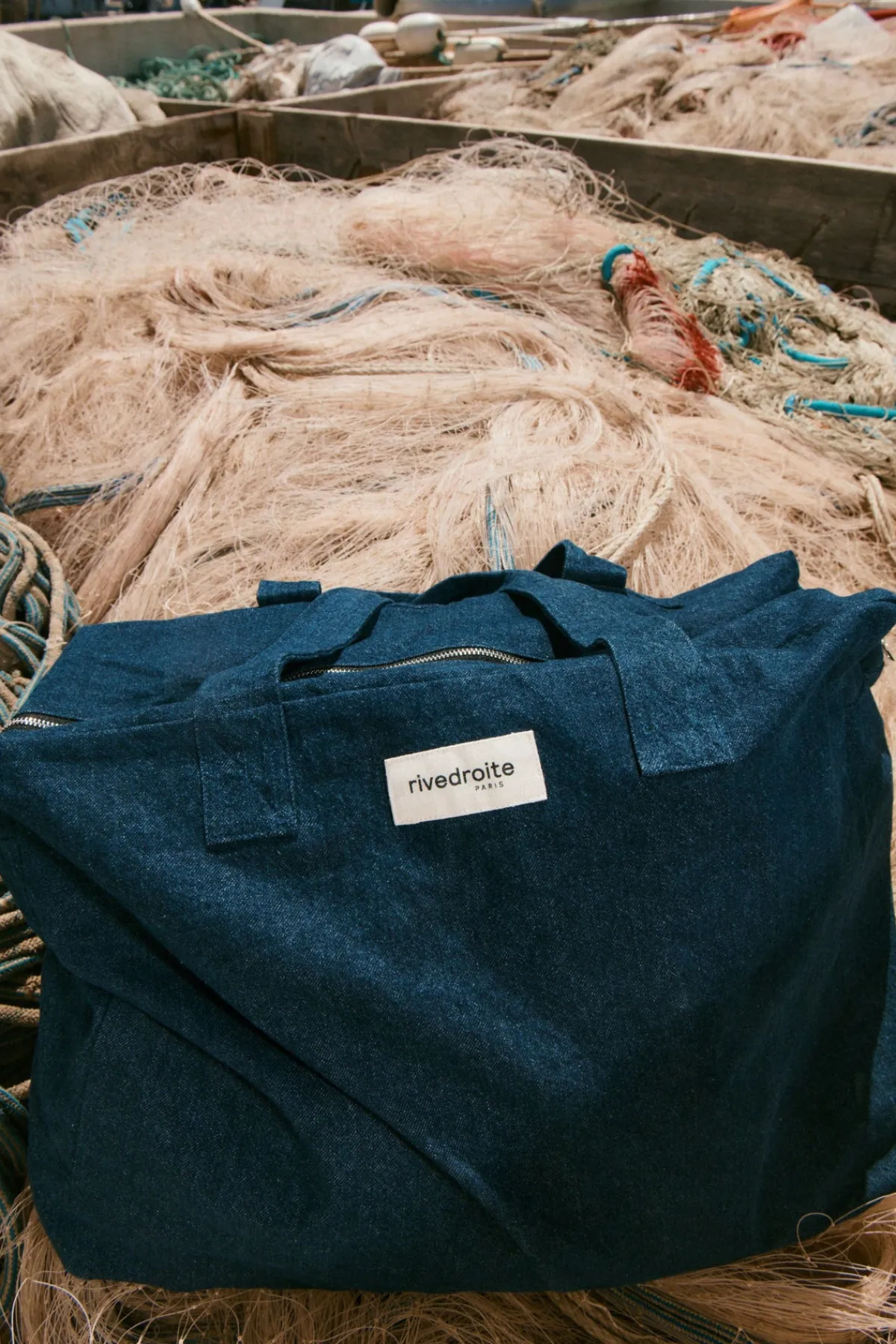 Clearance Rivedroite Paris Elzévirlegrandsacweekend DenimBrutUpcyclé
