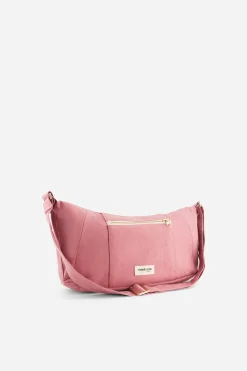 Online Rivedroite Paris MiniCharlotlesacCrossbody CotonRecycléBoisdeRose