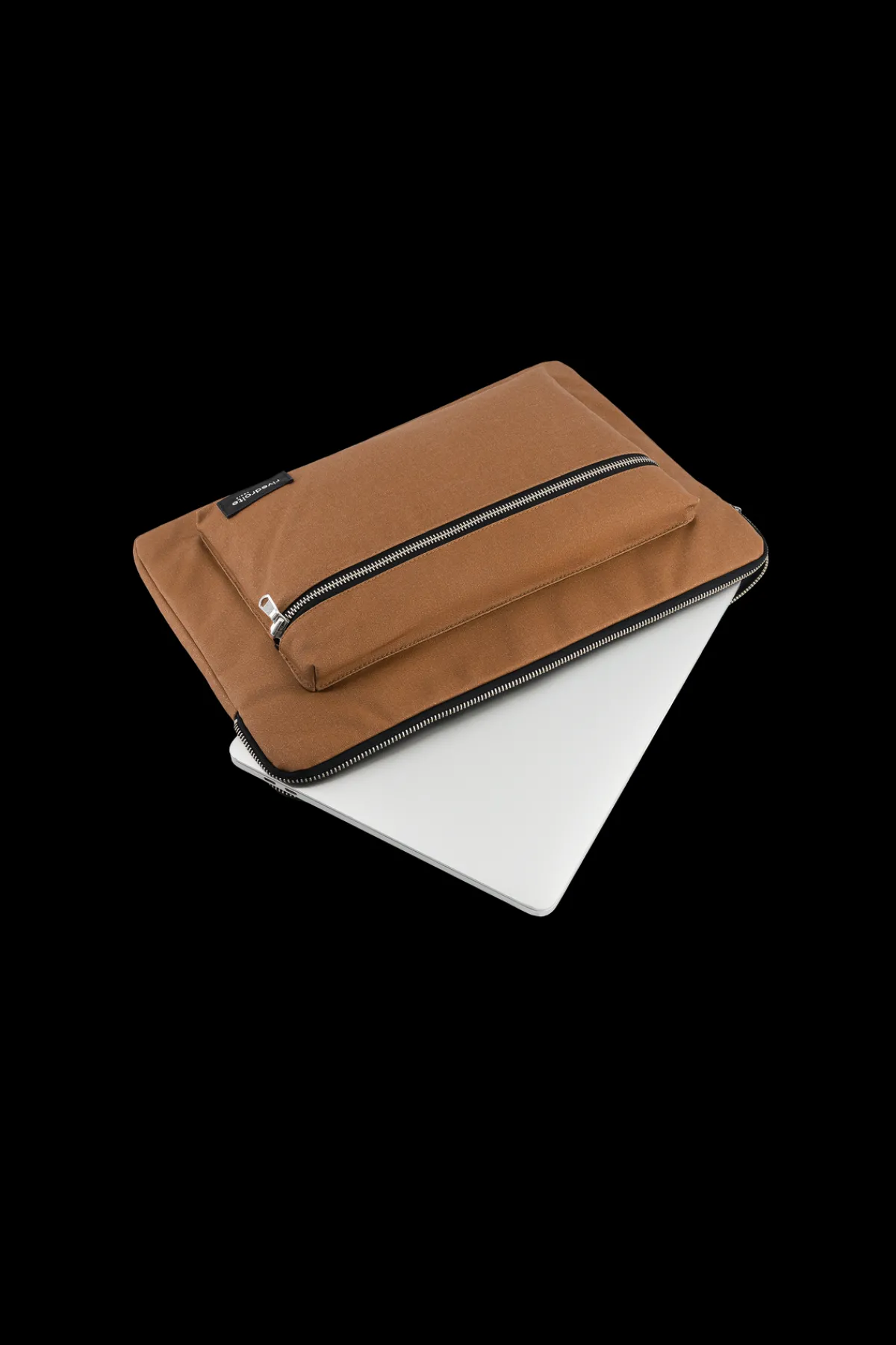 New Rivedroite Paris Viviennelahoussed'ordinateur15'' CotonrecycléCamel
